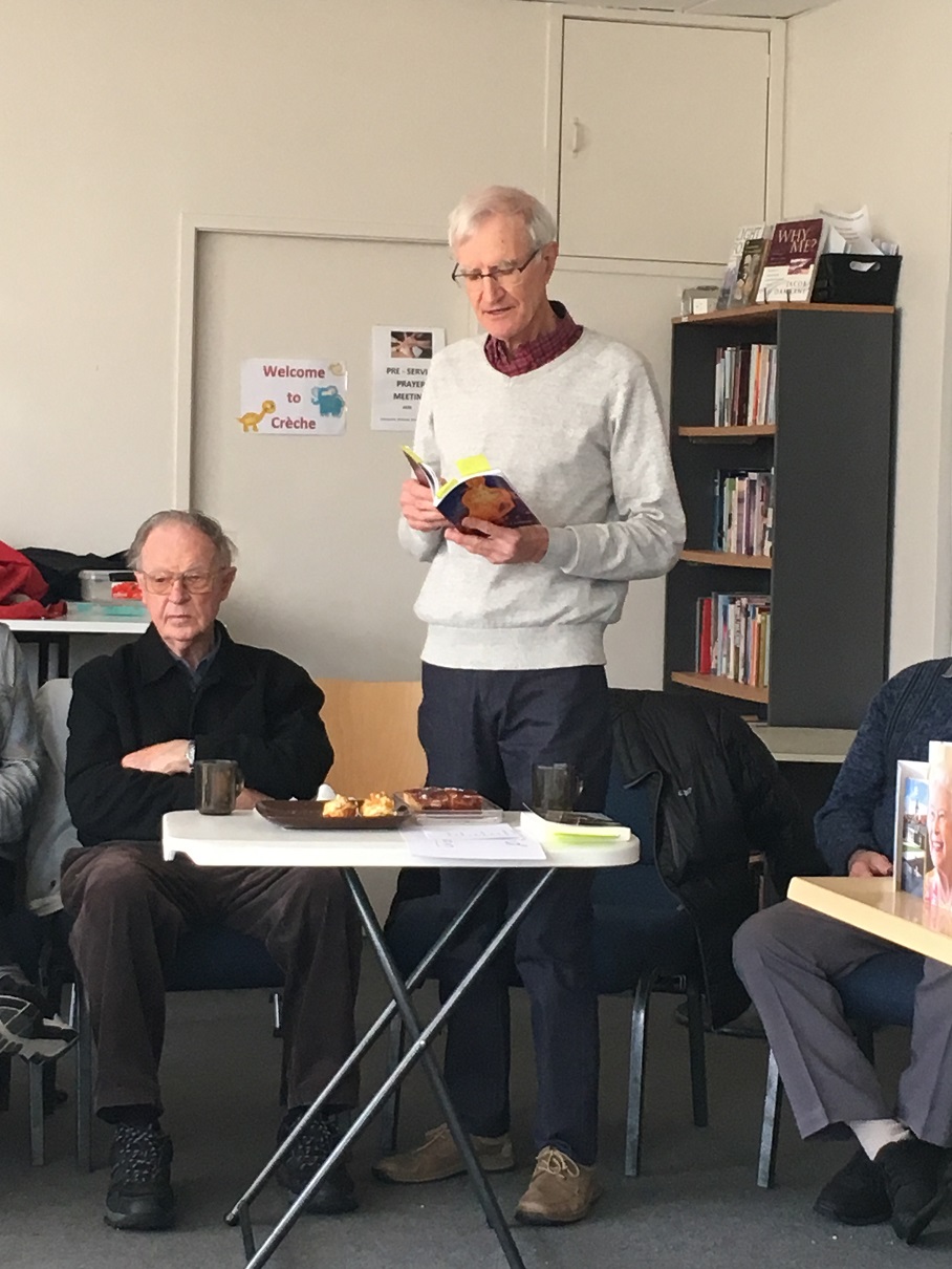 Guest speaker entertains support group Cambridge News